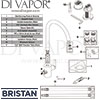 Bristan Artisan Easyfit Sink Mixer Kitchen Tap Spares